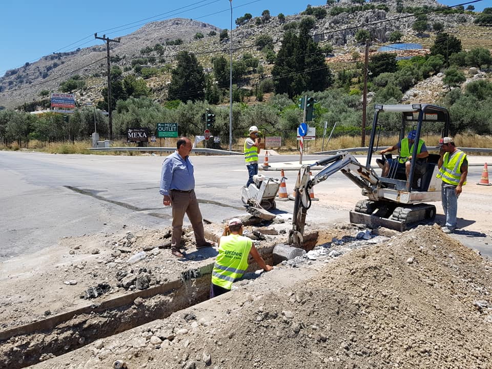 Ετοιμα όλα για να λυθεί το πρόβλημα νερού στα Κολύμπια  