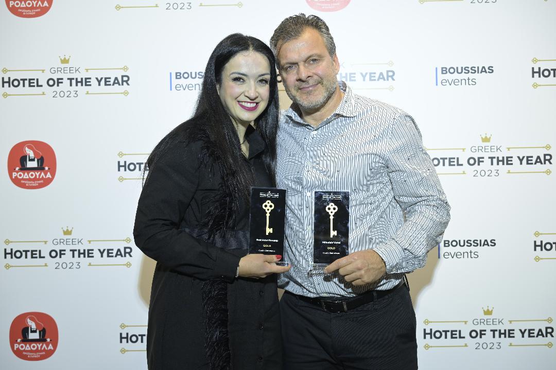 Δύο χρυσά βραβεία απέσπασε το ξενοδοχείο Cook’s Club Ialysos Rhodes στα Greek Hotel of the Year Awards 2023