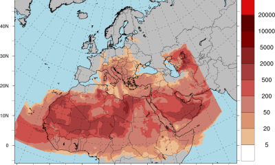 Η αφρικανική σκόνη ήρθε και θα μείνει – Xάρτες με τη διασπορά