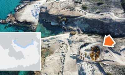 Μπλόκο στις οικοδομικές εργασίες στο Σαρακήνικο, κυβερνητική παρέμβαση για την προστασία της Μήλου