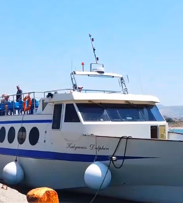 Κάλυμνος: Επιστροφή στο λιμάνι για 117 επιβάτες μετά από βλάβη στο πηδάλιο του «Κάλυμνος Ντόλφιν» Κάλυμνος: Επιστροφή στο λιμάνι για 117 επιβάτες μετά από βλάβη στο πηδάλιο του «Κάλυμνος Ντόλφιν»