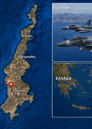 Φεύγουν οι Patriots από την Κάρπαθο και πάνε Mirage 2000-5 Φεύγουν οι Patriots από την Κάρπαθο και πάνε Mirage 2000-5